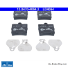 ATE originalen keramischen Bremsbelägen (13047040642) für Chrysler, Mercedes-Benz