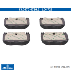 ATE originele keramische remblokken (13047047262) voor BMW