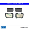 ATE original ceramic brake pads (13047048672) for Alfa Romeo