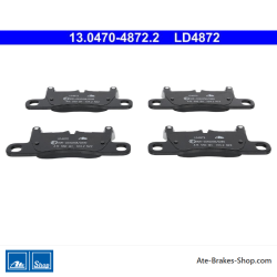ATE original ceramic brake pads (13047048722) for Porsche, Volkswagen (VW)