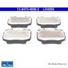ATE pastillas de freno cerámicas originales (13047048962) para BMW