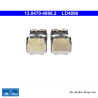 ATE pastillas de freno cerámicas originales (13047048962) para BMW