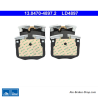 ATE original ceramic brake pads (13047048972) for BMW, Toyota