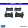 ATE originele keramische remblokken (13047048982) voor Chevrolet, Opel