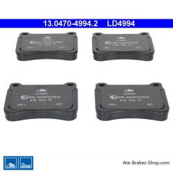 ATE originalen keramischen Bremsbelägen (13047049942) für Mercedes-Benz