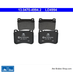 ATE originele keramische remblokken (13047049942) voor Mercedes-Benz