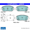 ATE originele keramische remblokken (13047055102) voor Hyundai, Kia