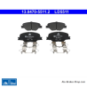ATE original ceramic brake pads (13047055112) for Opel