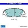 ATE original ceramic brake pads (13047055332) for Lexus, Toyota
