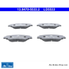 ATE originele keramische remblokken (13047055332) voor Lexus, Toyota
