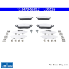 ATE original ceramic brake pads (13047055352) for Suzuki, Toyota