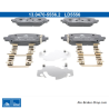 ATE plaquettes de frein en céramique d’origine (13047055562) pour Hyundai, Kia