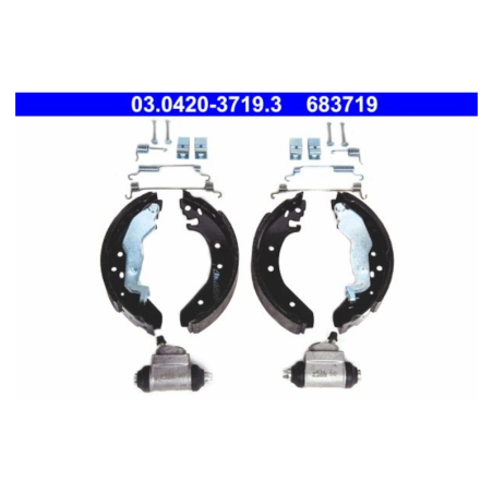 ATE Kit original de zapatas de freno (0304203719302) para Honda Rover