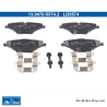 ATE original ceramic brake pads (13047055742) for BMW, Mini