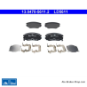 ATE originale Keramikbremsbeläge (13047056112) für Chevrolet, Opel, Saab