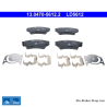 ATE plaquettes de frein en céramique d’origine (13047056122) pour Chevrolet, Opel, Saab, Vauxhall