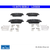 ATE originele keramische remblokken (13047056592) voor Hyundai, Kia