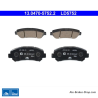 ATE originale Keramikbremsbeläge (13047057522) für Nissan, Suzuki