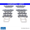 ATE plaquettes de frein en céramique d’origine (13047057772) pour Hyundai, Kia, SsangYong