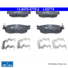 ATE originele keramische remblokken (13047057792) voor Hyundai, Kia