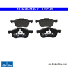 ATE original ceramic brake pads (13047071452) for Volvo