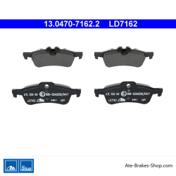 ATE originale Keramikbremsbeläge (13047071622) für Mini