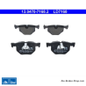 ATE original ceramic brake pads (13047071682) for BMW