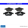 ATE originele keramische remblokken (13047071722) voor Fiat, Opel, Saab