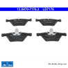 ATE original ceramic brake pads (13047071762) for BMW