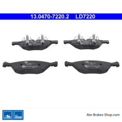 ATE originele keramische remblokken (13047072202) voor Mercedes-Benz