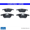 ATE original ceramic brake pads (13047072282) for Ford, Land Rover, Volvo