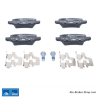 ATE pastillas de freno originales (13046027122) para Mercedes-Benz