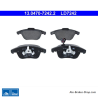 ATE original ceramic brake pads (13047072422) for Audi, Seat, Volkswagen (VW)