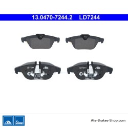 ATE originele keramische remblokken (13047072442) voor Mercedes-Benz