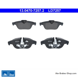 ATE originele keramische remblokken (13047072572) voor Mercedes-Benz