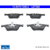 ATE original ceramic brake pads (13047072682) for BMW