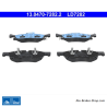 ATE originale Keramikbremsbeläge (13047072822) für Jeep, Mercedes-Benz
