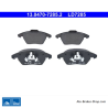 ATE originale Keramikbremsbeläge (13047072852) für Audi, Seat, Volkswagen (VW)