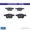 ATE original ceramic brake pads (13047072932) for Audi, Cupra, Seat, Skoda, Volkswagen (VW)