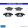 ATE original ceramic brake pads (13047073132) for Ford