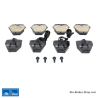 ATE original brake pads (13046027172) for Audi