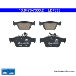 ATE originele keramische remblokken (13047073332) voor Alfa Romeo