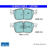 ATE originele keramische remblokken (13047073402) voor Jaguar, Land Rover