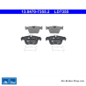 ATE originele keramische remblokken (13047073552) voor Audi, Cupra, Ford, Seat, Skoda, Volkswagen (VW)