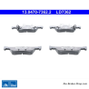 ATE original ceramic brake pads (13047073622) for Honda