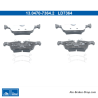 ATE original ceramic brake pads (13047073642) for Volvo
