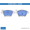 ATE originele keramische remblokken (13047073672) voor Citroën, Opel, Peugeot