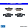ATE original ceramic brake pads (13047090012) for Mercedes-Benz