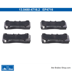 ATE original brake pads (13048047162) for Tesla