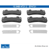 ATE original brake pads (13048047212) for Mercedes-Benz